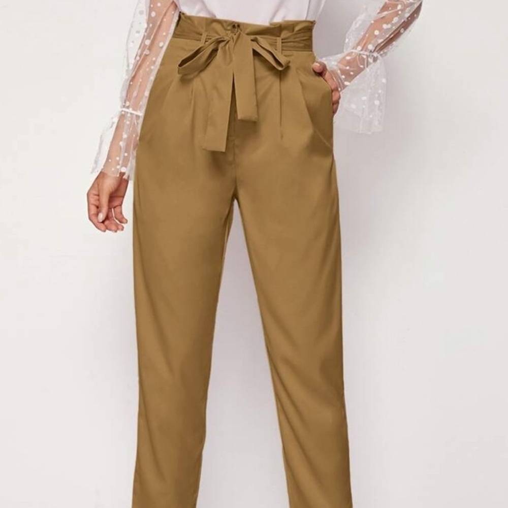 H&M Paper Bag Dress Pants
